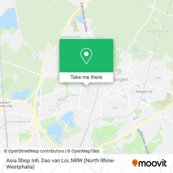 Asia Shop Inh. Dao van Loi map