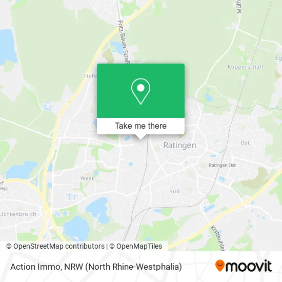 Action Immo map