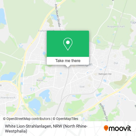 White Lion-Strahlanlagen map