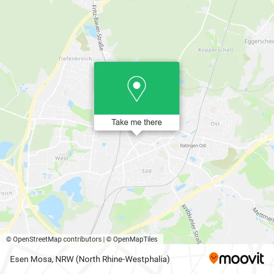 Карта Esen Mosa