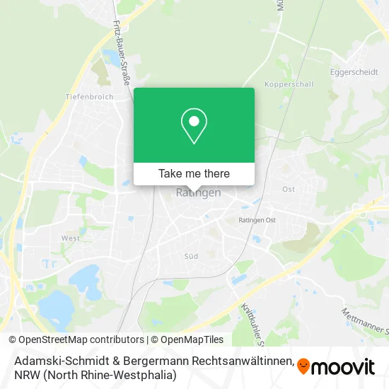 Карта Adamski-Schmidt & Bergermann Rechtsanwältinnen