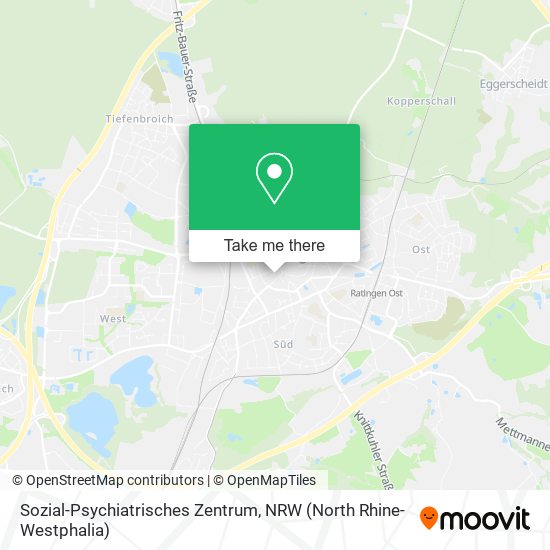 Sozial-Psychiatrisches Zentrum map