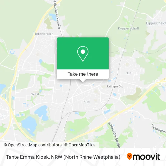 Tante Emma Kiosk map