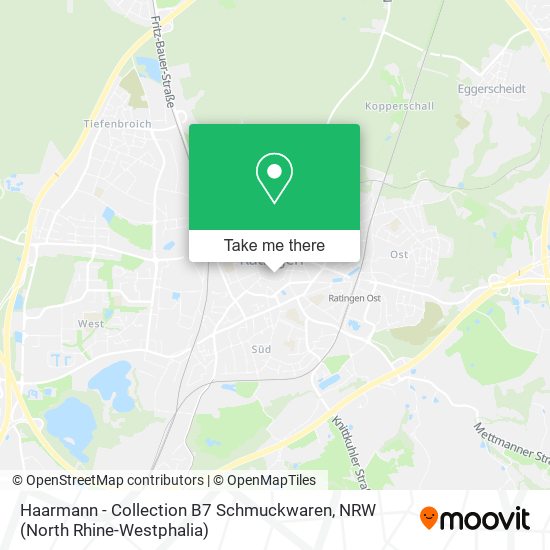 Haarmann - Collection B7 Schmuckwaren map