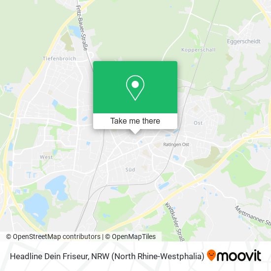 Headline Dein Friseur map