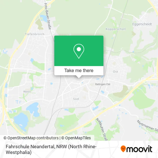 Карта Fahrschule Neandertal