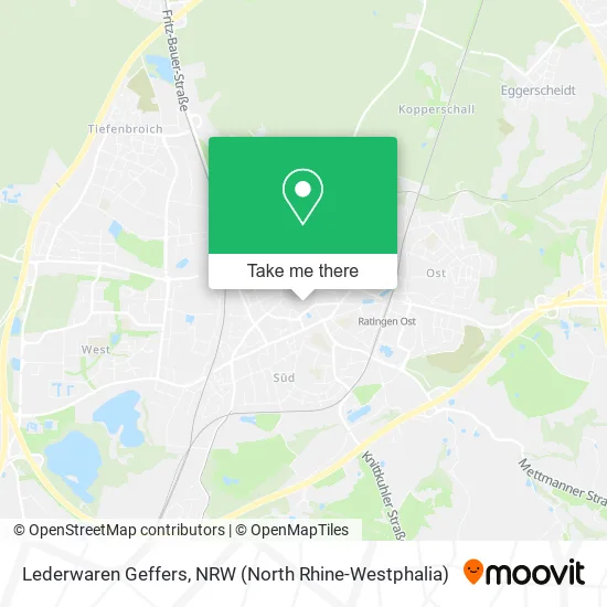 Карта Lederwaren Geffers