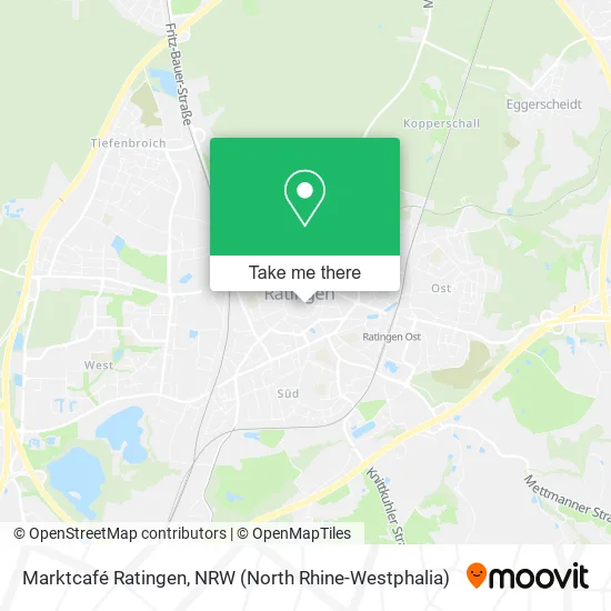Карта Marktcafé Ratingen