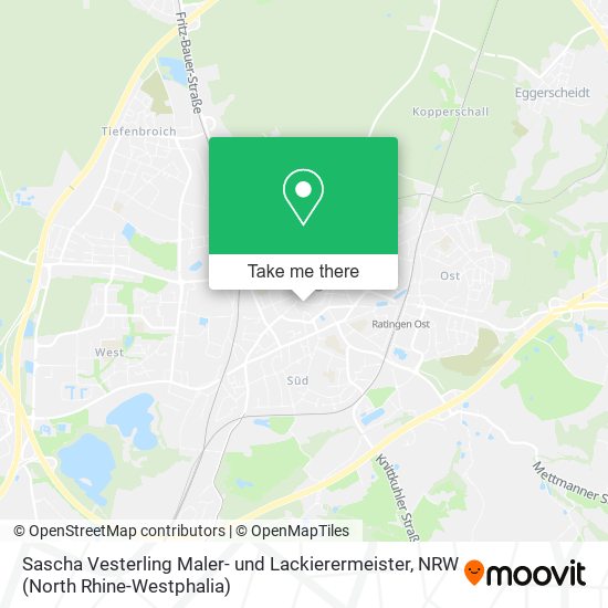 Sascha Vesterling Maler- und Lackierermeister map