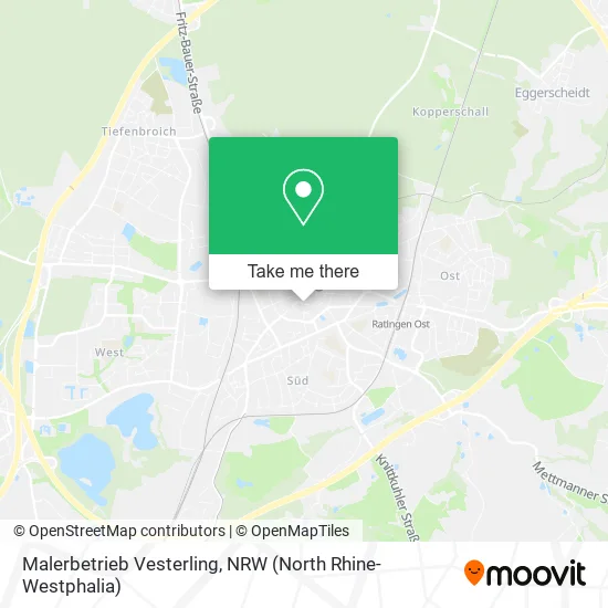 Карта Malerbetrieb Vesterling