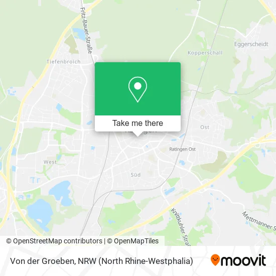 Карта Von der Groeben