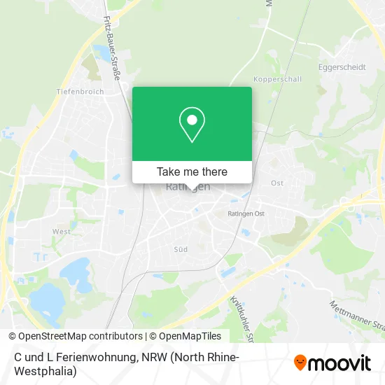 Карта C und L Ferienwohnung