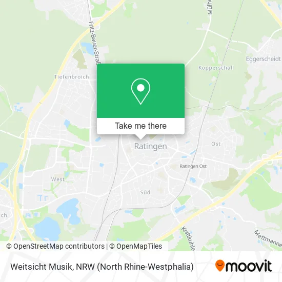 Карта Weitsicht Musik