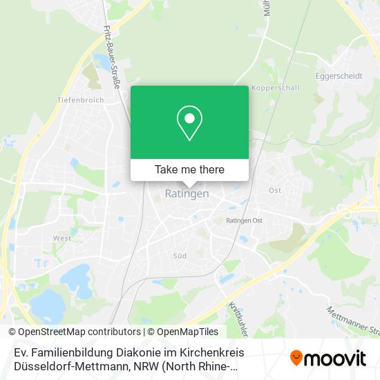 Ev. Familienbildung Diakonie im Kirchenkreis Düsseldorf-Mettmann map