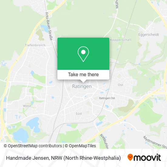 Карта Handmade Jensen