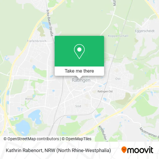 Kathrin Rabenort map
