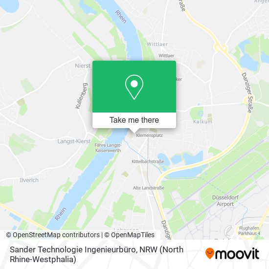 Sander Technologie Ingenieurbüro map