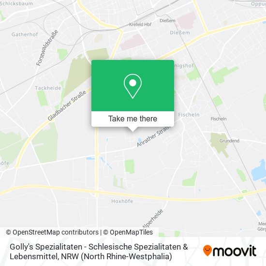Golly's Spezialitaten - Schlesische Spezialitaten & Lebensmittel map