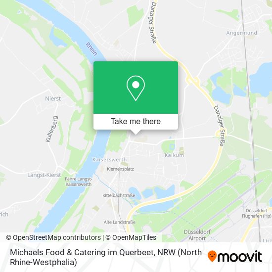 Michaels Food & Catering im Querbeet map
