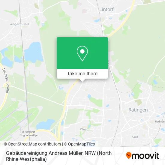 Карта Gebäudereinigung Andreas Müller