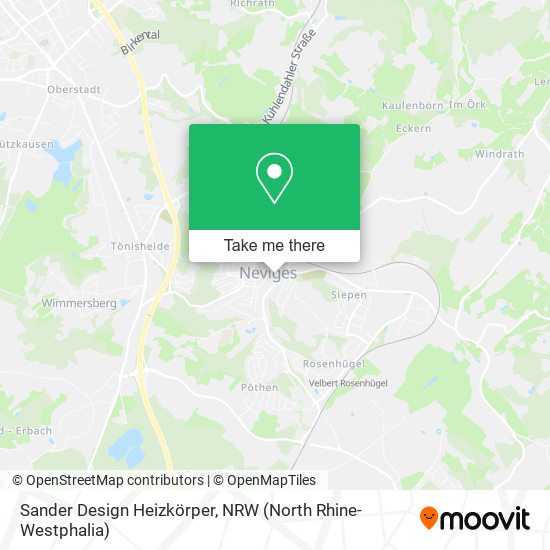 Sander Design Heizkörper map
