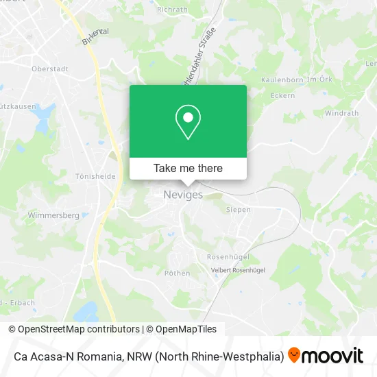 Карта Ca Acasa-N Romania