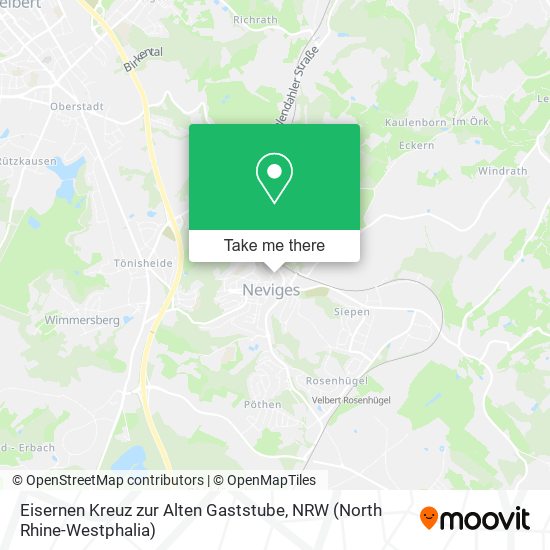 Eisernen Kreuz zur Alten Gaststube map