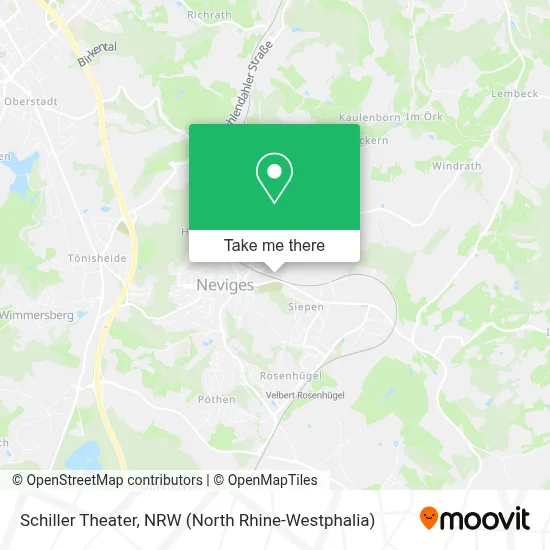 Schiller Theater map