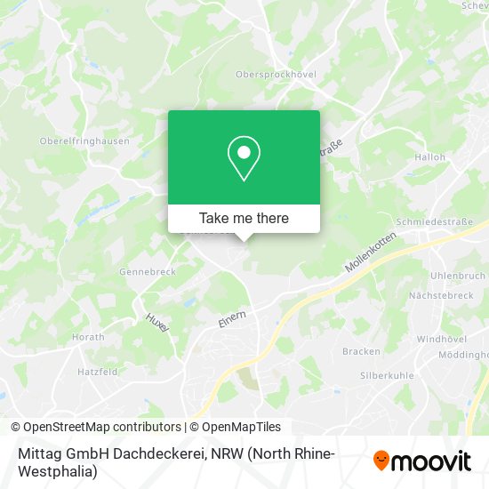 Mittag GmbH Dachdeckerei map