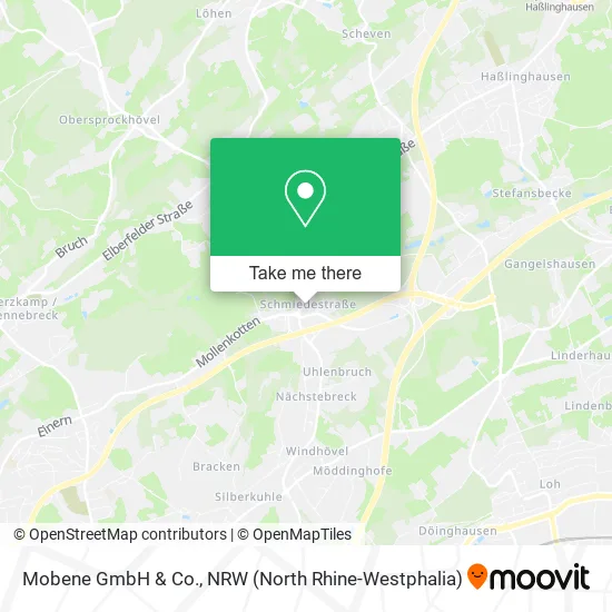 Карта Mobene GmbH & Co.