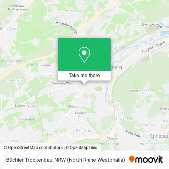 Büchler Trockenbau map