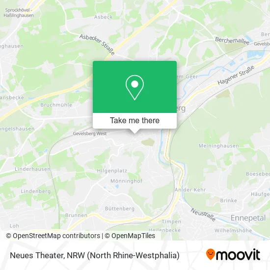 Neues Theater map