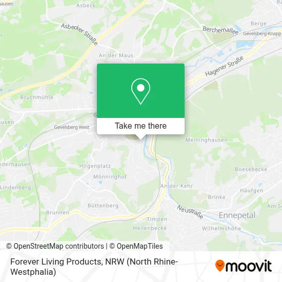 Forever Living Products map