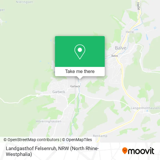 Карта Landgasthof Felsenruh