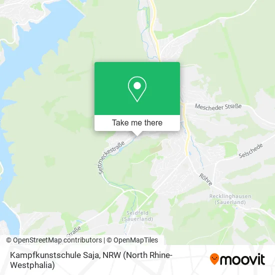 Kampfkunstschule Saja map