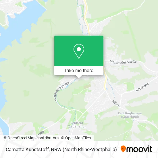 Camatta Kunststoff map