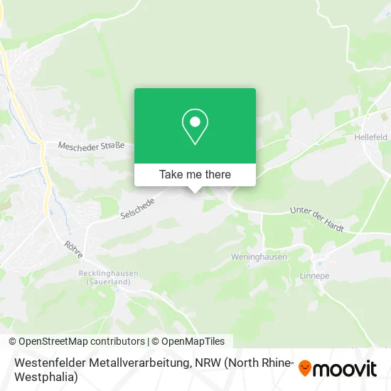 Карта Westenfelder Metallverarbeitung