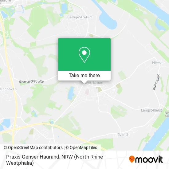 Praxis Genser Haurand map