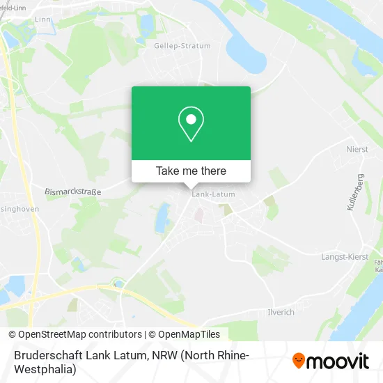 Карта Bruderschaft Lank Latum