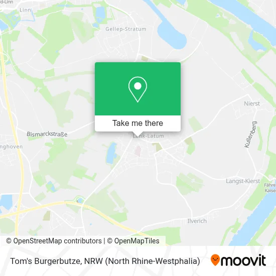 Tom's Burgerbutze map