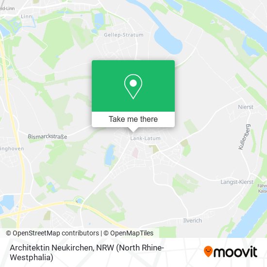 Architektin Neukirchen map