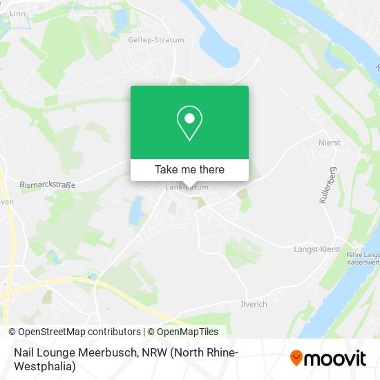 Nail Lounge Meerbusch map