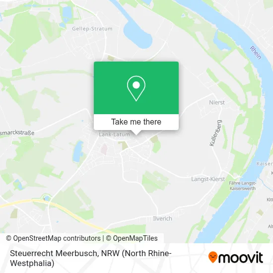Steuerrecht Meerbusch map