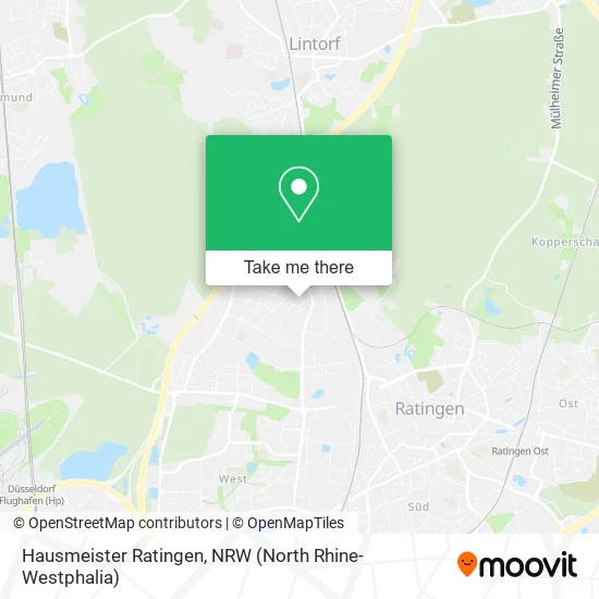 Карта Hausmeister Ratingen