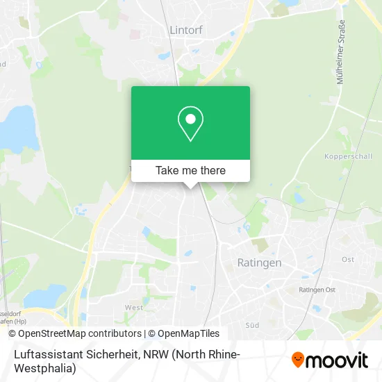 Карта Luftassistant Sicherheit