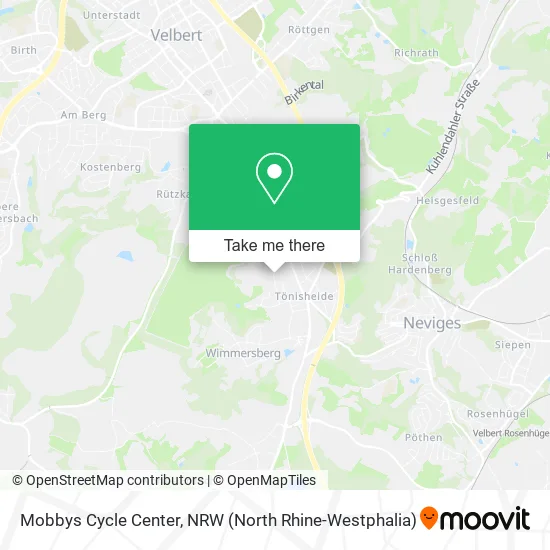 Карта Mobbys Cycle Center