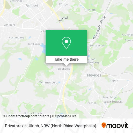 Карта Privatpraxis Ullrich