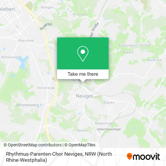 Карта Rhythmus-Parenten-Chor Neviges
