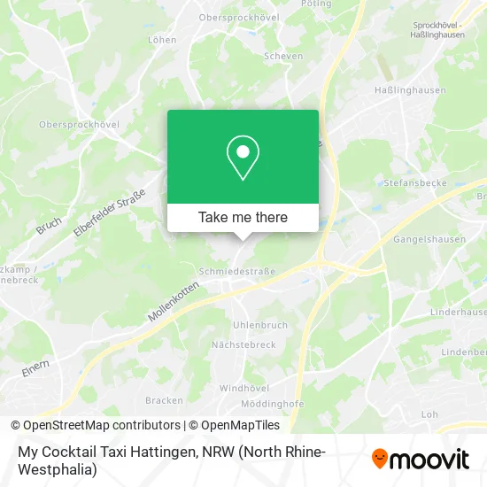 My Cocktail Taxi Hattingen map