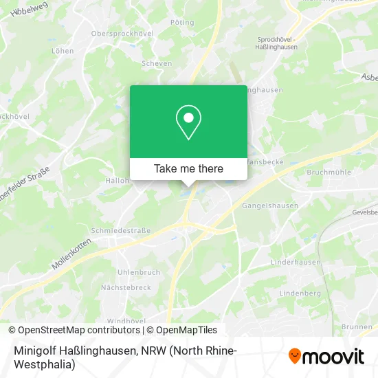 Карта Minigolf Haßlinghausen